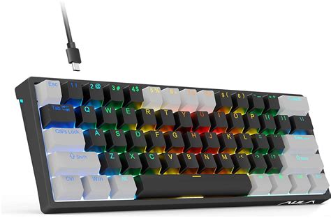 Aula Percent Wired Mechanical Keyboard Hot Swappable Compact Rgb