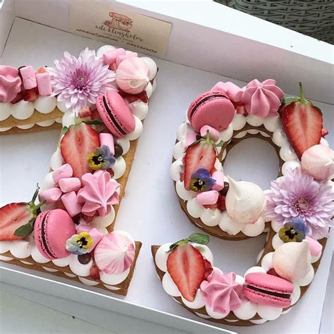 This Number Cake By Adi Klinghofer Is The Cutest Torte Cupcake Idee