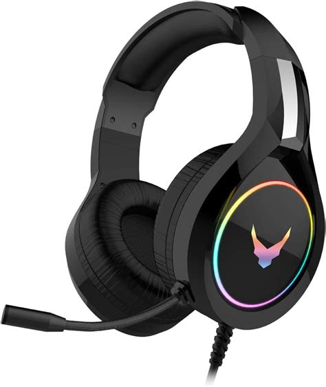 Varr Gaming RGB Headset HI FI Stereo Microphone VH6060 Black Amazon De