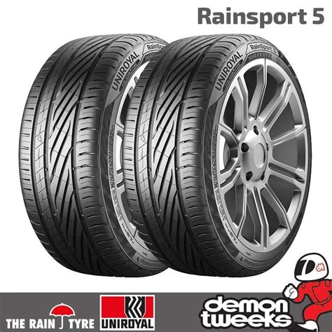 Uniroyal Rainsport 5 Performance Tyres 225 40 18 92y Xl At £148 37 Via Demon Tweeks Direct At