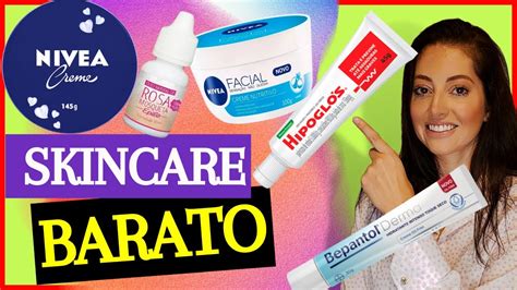 SKINCARE BARATO Hipoglós Bepantol Óleo de Rosa Mosqueta Nivea