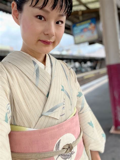 雨の日のきもの。 看板娘奮闘記