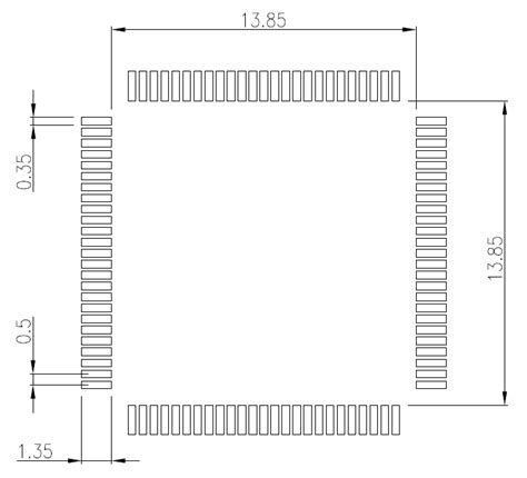 LQFP100 P 1414 0 50F Toshiba Electronic Devices Storage Corporation