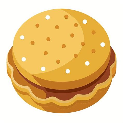 Premium Vector Biscuit Food Vector Illustration