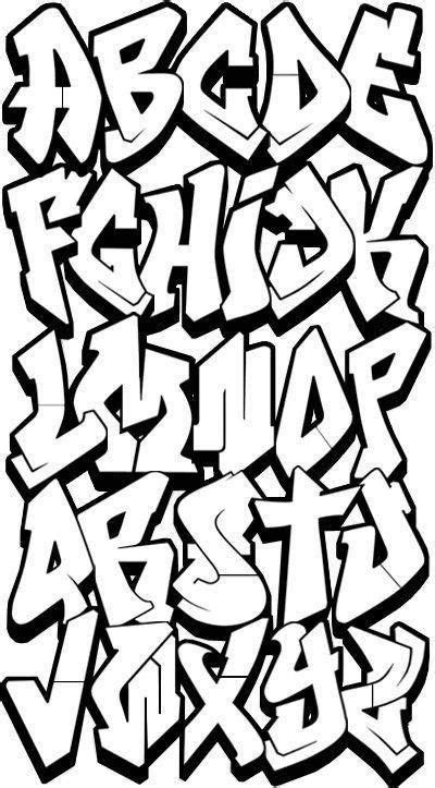 Abecedario De Graffitis Para Dibujar Como Dibujar Letras De Graffiti