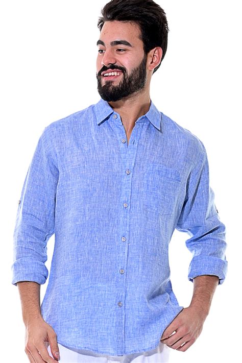 Men Linen Shirts | Casual Tropical Wear