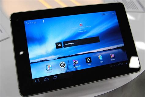 Hands On With Just Announced T Mobile Springboard Tablet Venturebeat