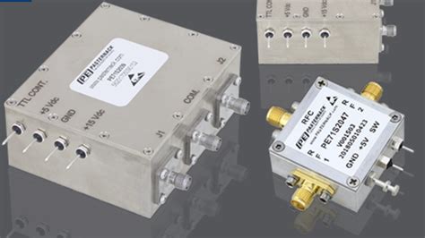 Spdt High Power Pin Diode Rf Switches Work Up To 27 Ghz