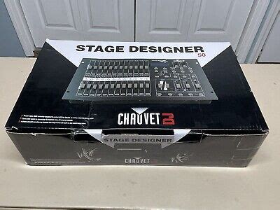 Chauvet DJ Stage Designer 50 Stage Lighting Console 48 Channel DMX EBay