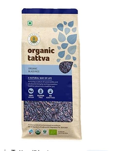 Organic Tattva Black Rice Kg Amazon In Grocery Gourmet Foods