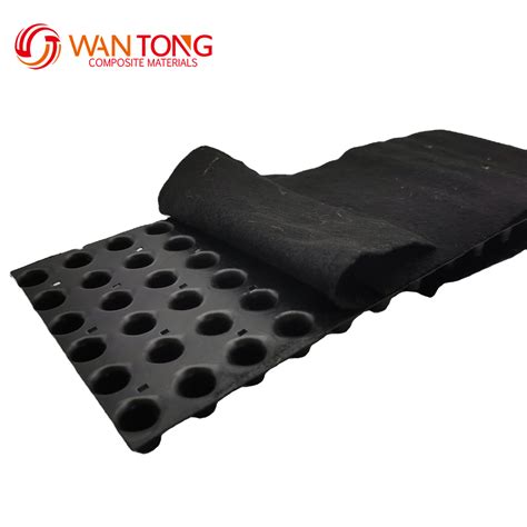 Pp Composite Hdpe Dimple Waterproof And Drainage Board For Green Roof