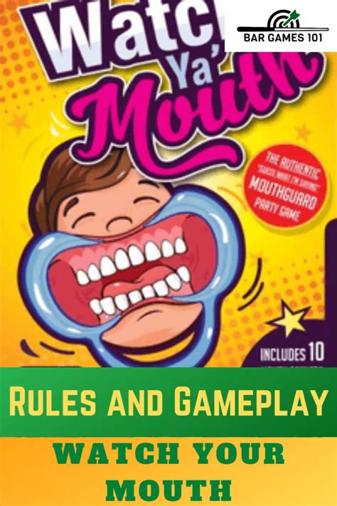 Watch Your Mouth Game: Rules and How to Play? | Mouth game, Funny mouth, Fun drinking games