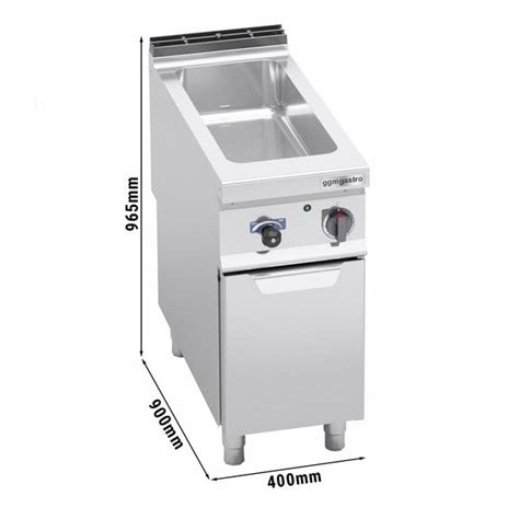 Bain marie électrique 1 6 kW 1x GN 1 1 1x GN 1 3 GGM Gastro