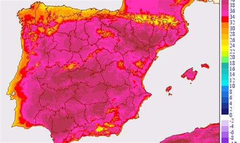 El Color Verde De Los Mapas Del Tiempo No Indica Que Las Temperaturas