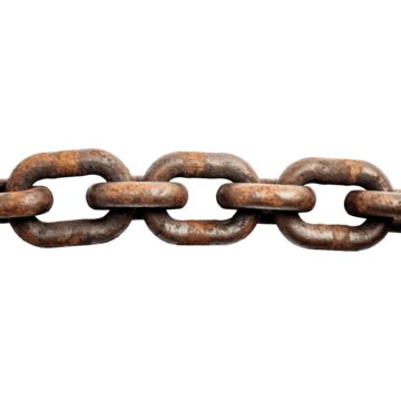 Old Rusty Chain Isolated Chain Rusty Isolated Png Transparent Image