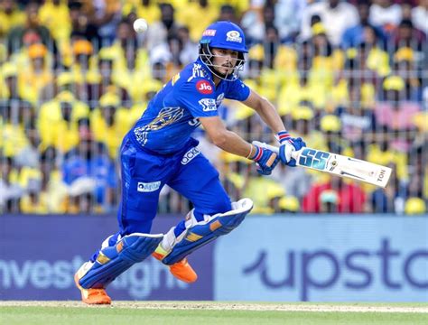 Chennai Mis Nehal Wadhera Plays In Action During The Ipl 2023 Match