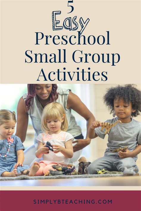 5 Refreshingly Easy Small Group Preschool Activities Simply B Teaching