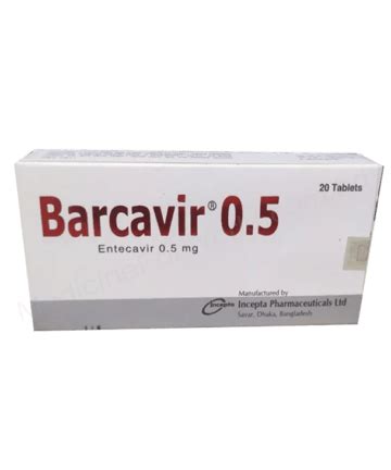 Entecavir Aviravir Mg Mg Rx Medicine For World Mfw