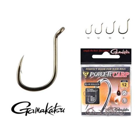 Gamakatsu Power Carp Hair Rigger Db Cs Es Horgok Feeder Horog