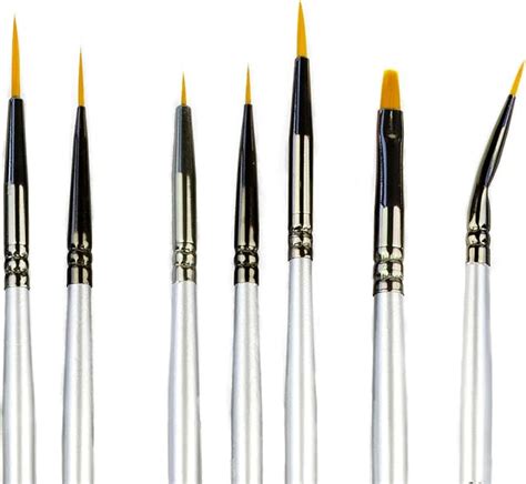 Best Model Miniature Paint Brushes Small Detail Paint