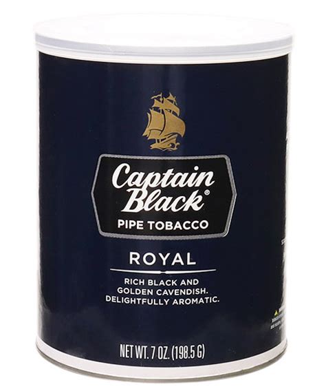 Royal 7oz Captain Black Pipe Tobacco