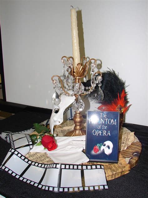 Design2decor Hollywood Movie Theme Centerpieces Broadway Theme