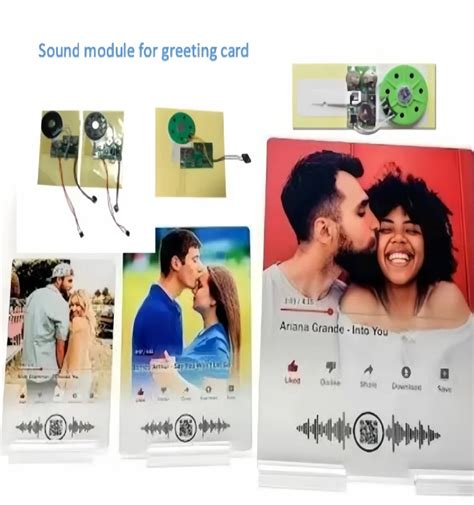 Manufacturer Recordable Sound Modules For Greeting Cards Voice Recorder