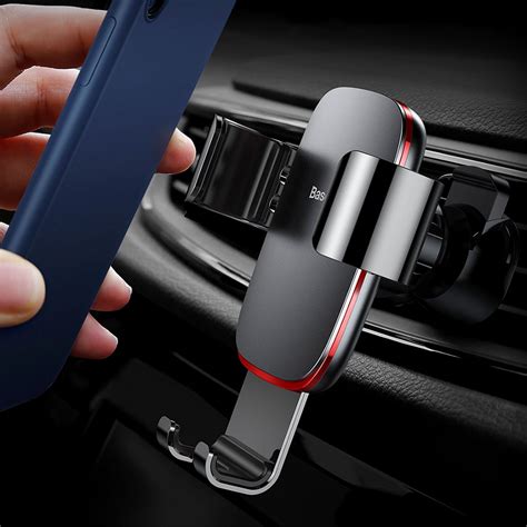 Baseus Metal Age Gravity Car Air Vent Mount Phone Holder