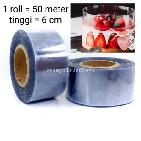 Jual Meter X Cm Mika Roll Cake Mika Tiramisu Mika Pinggiran Kue