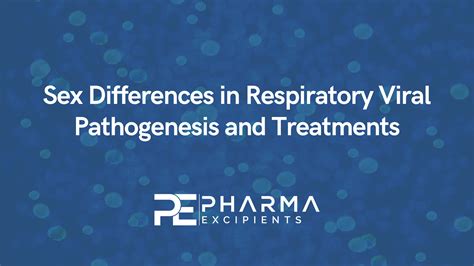 Sex Differences In Respiratory Viral Pathogenesis And Treatments