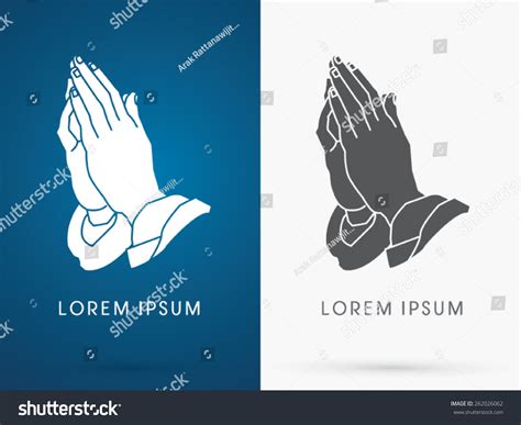 7,932 Praying Hands Black Silhouette Images, Stock Photos & Vectors ...