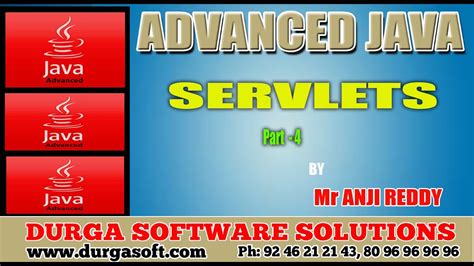 Advanced Java Servlets Part 4 By Anjireddy Youtube