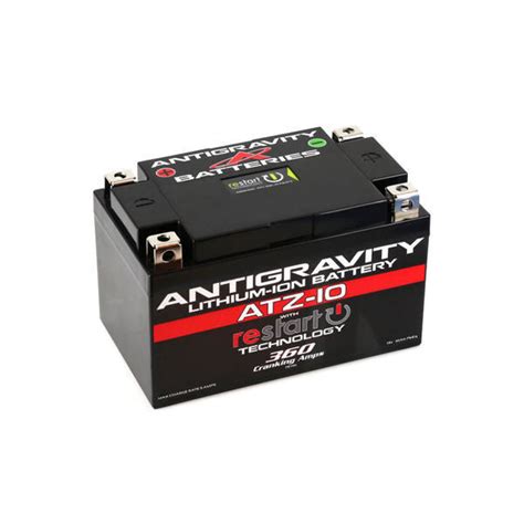 Antigravity Atz 10 Lightweight Lithium Motorcycle Battery For Zx10r Zx Motomillion