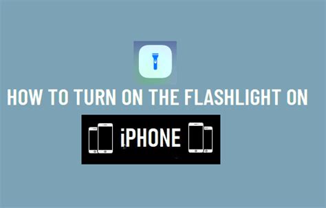 C Mo Abrir Y Usar La Linterna En El Iphone Gu A