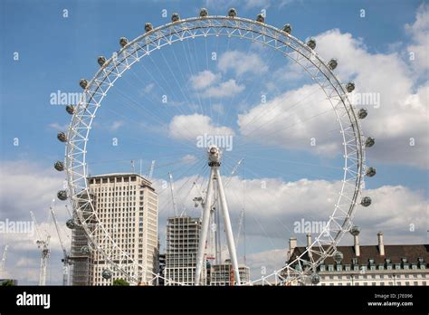 London Eye Millennium Wheel In Southbank London Stock Photo Alamy