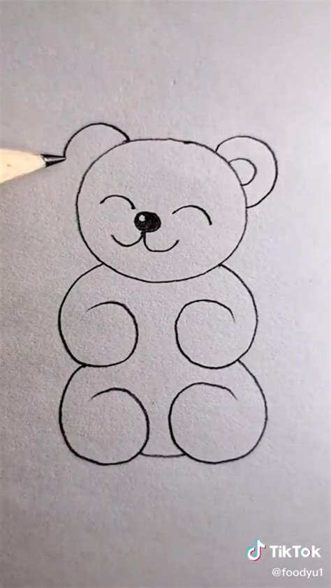 Teddy Bear Drawing Easy | EASY DRAWING STEP