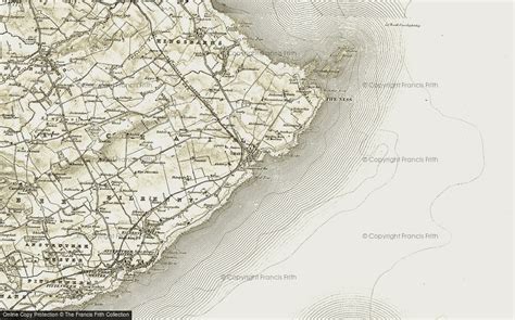 Historic Ordnance Survey Map Of Crail 1906 1908