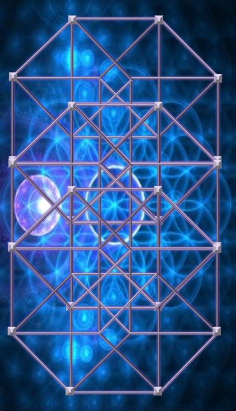 Tesseract Sacred Geometry Geometry Art Pictures