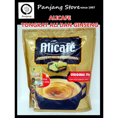 Alicafe Tongkat Ali Dan Ginseng Original 20 Peket Kecil X 20g