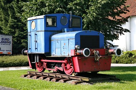 Download free photo of Locomotive,train,blue,rail,old - from needpix.com