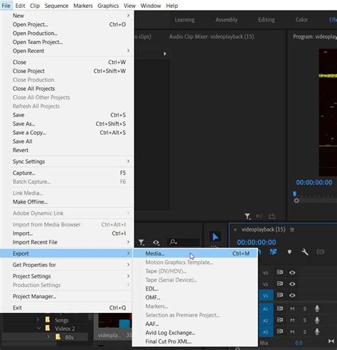 Cara Export Project Adobe Premiere Pro Ke MP4 Tinta Resah