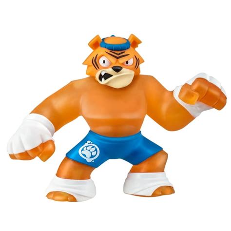 Heroes of Goo Jit Zu, Super Stretchy Action Figure 1-Pack, Tygor - Walmart.com - Walmart.com