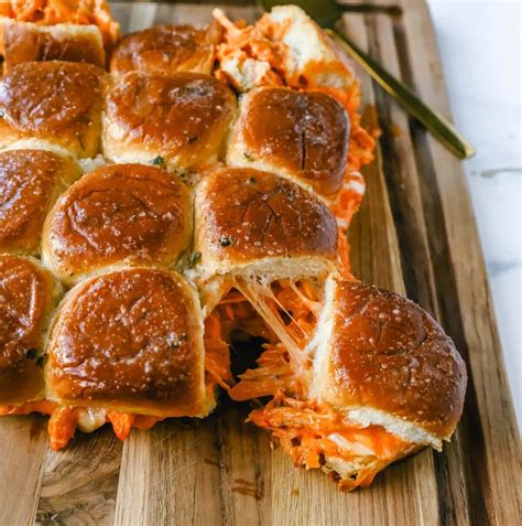 Buffalo Chicken Sliders Modern Honey