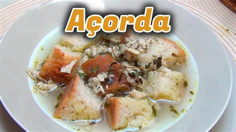 AÇORDA MADEIRENSE RECETA PORTUGUESA PASO A PASO RÁPIDO Y FÁCIL