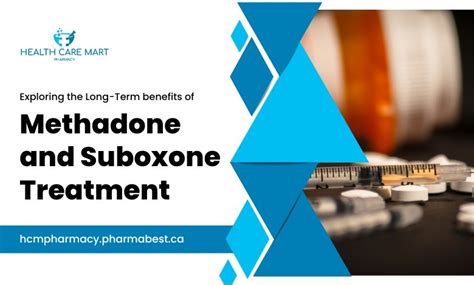 Benefits Of Methadone And Suboxone Treatment