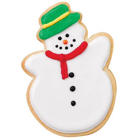 Traditional Snowman Cookie Wilton