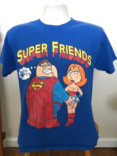 Family Guy T Shirts Super Friends With Benefits as - Etsy