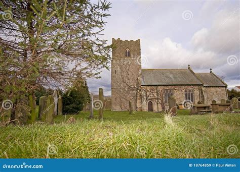 English Country Village Church Royalty Free Stock Images - Image: 18764859