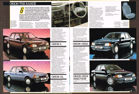 Ford Orion Mk Launch Brochure Al Walter Flickr