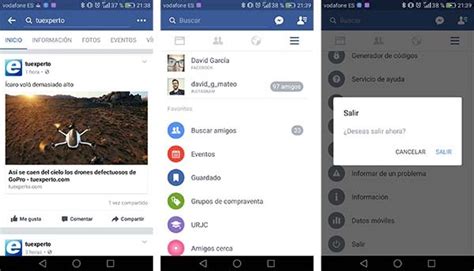 Cómo usar dos cuentas de Facebook a la vez en el móvil